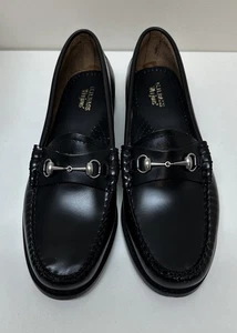GH Bass Lianna Horse Bit Weejun schwarze Halbschuhe Damengröße 10 M NEU - Bild 1 von 9