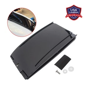 Black Lower Dash Tank Panel For Harley Heritage Softail Deluxe FLSTN Fatboy 00+ - Picture 1 of 15