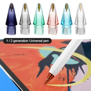 Clear For iPad Pen Tips for iPad/Apple Pencil/1st 2nd Generation - Afbeelding 1 van 14