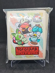 Pokemon Centre Exclusive Yokohama 2023 Pikachu and Friends TCG Card Sleeves - Bild 1 von 3