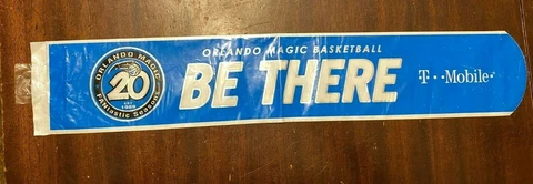 BAM BAM STICK Orlando Magic 20th Anniversary Used Bag Blow Up Noisemaker Cover