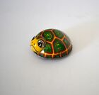 Vintage Tin Metal Friction Turtle Toy  Made In Japan