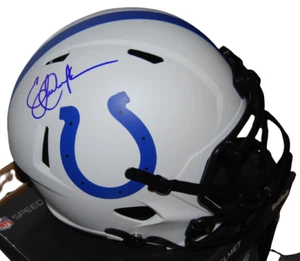 ERIC DICKERSON signed (INDIANAPOLIS COLTS) lunar F/S football helmet BECKETT BAS - Picture 1 of 3