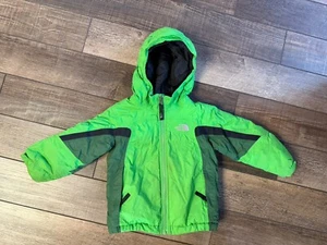 North Face Jacket Youth Size 3T Full Zip Hooded Pockets Heat Seeker Boys - Picture 1 of 7