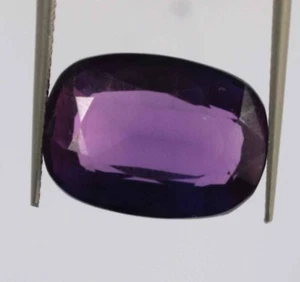 Lila blaue Boysenbeere Saphir 10,95 ct natürliche Kissen Edelsteine zertifiziert C5314 - Bild 1 von 9