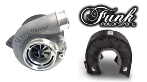 Borg Warner EFR 7163  Internal Wastegate Turbo Blanket Carbon Funk Motorsport - Afbeelding 1 van 4