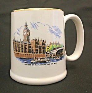 Royal Falcon Ironstone Becher Weatherby Hanley "House of Parliament & Big Ban" - Bild 1 von 7
