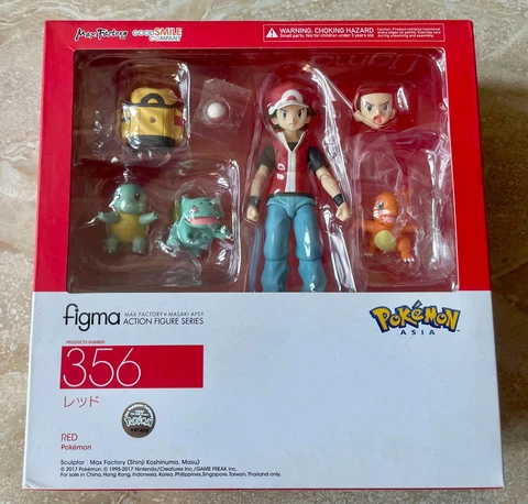 Figma 356 Pokemon Red Trainer Max Factory Action Figure Good Smile Company Cover