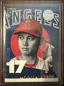 Shohei Ohtani 2022 Topps Gallery Modern Artists Portrait