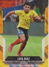 2021-22 Score FIFA Orange Lava Luis Diaz #18/99 - Kolumbien