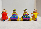Vintage Garfield Vehicle Collection Two Jeeps Moped Scooter 1980's McDonald's