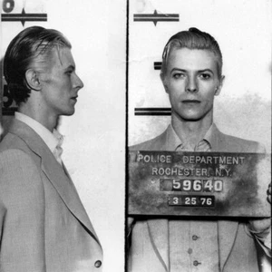 David Bowie Arrest Mug Shot High quality Photo Reproduction - Picture 1 of 3