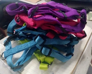 Top Paw Adjustable Nylon Dog Harness, 5/8" x 12-20" - Bag of 8 - Picture 1 of 2