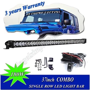 Slim 37 inch 180W LED Light Bar Combo Offroad Pickup Wagon UTB 4X4 Boat Truck 39 - Bild 1 von 11