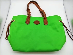 Dooney & Bourke Shopper Tote Apple Green - Picture 1 of 6