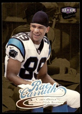 1999 Ultra Gold Medallion Rae Carruth Carolina Panthers #11 R154 - Image 1 of 2