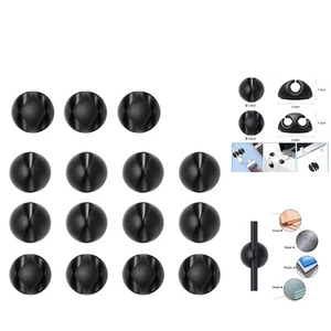 Kabelclips Kabelhalter Silikon Set 15 Stück Vielzweck Kabelorganizer für Schr... - Bild 1 von 1
