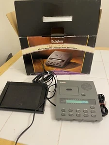 Dictaphone #3752 Microcassette Desktop Voice Processor Recorder In Box - Picture 1 of 6