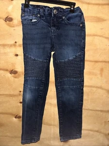 True Religion Geno Relaxed Slim Straight Stretch Blue Adjustable waist Jeans 8 - Picture 1 of 4