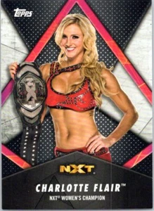 2018 Topps WWE Women's Division #WC-12 Charlotte Flair Women's Champion - Picture 1 of 2
