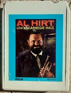 Al Hirt Carnegie Hall. 8-Track Tape. Untested As Is. See Photos For Contents. - Picture 1 of 3