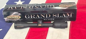 Weaver Rifle Shotgun Scope Grand Slam Model 800610 2-8x36 Black Japan Dual X - Picture 1 of 17