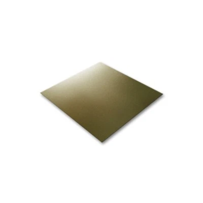 (573,75€/m²) Messingblech 2,0 mm 200 x 200 x 2,0 mm Messing Platte - Bild 1 von 2