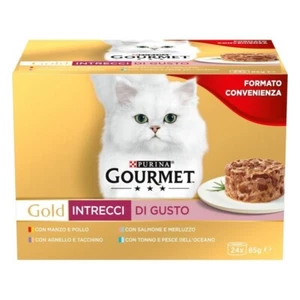 Gourmet Gold Cat Adult Intrecci Multipack 24X85 Gr - Foto 1 di 1