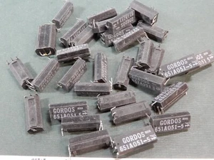 Gordos PCB Mount Reed Relay Lot 651A051-5 Quantity 25 NOS - Picture 1 of 3