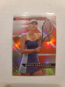 2022 UD Goodwin Champions Platinum Maria Sharapova #P16 Rainbow Red Parallel - Picture 1 of 2