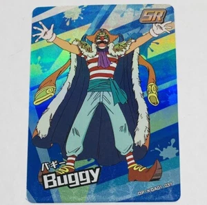 Buggy - Tarjeta coleccionable de una pieza Skypiea SR 037 DP KDAI01 Holo Foil Tc5 - Imagen 1 de 2