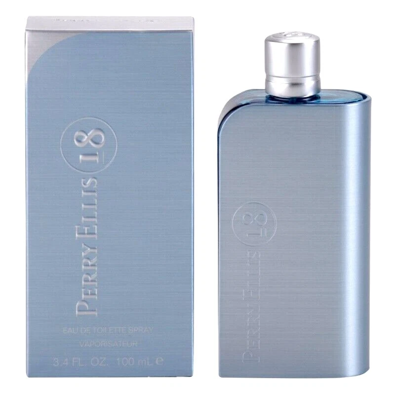 Perry Ellis 18 por Perry Ellis 3.4oz EDT para Hombres NUEVO SELLADO Caja Foto 1 de 1