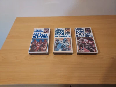Sports Illustrated - Year in Sports 92,93,94 Sealed BRAND NEW! - Image 1 of 2