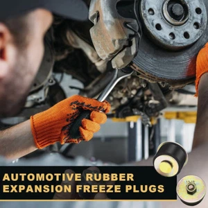 14PCS Rubber Expansion Plug Car Rubber Freeze Plug 6 Sizes Fit Hole 3/4"~1-1/2" - Picture 1 of 8