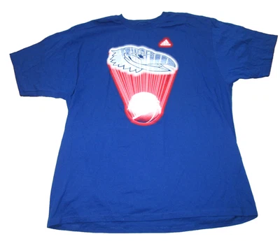 New Men's NCAA KU University Of Kansas Jayhawks Basketball Adidas T-Shirt 2X - Image 1 of 2