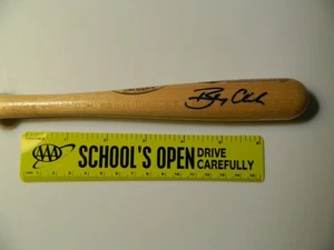 Milwaukee Brewers signierter Mini-Schläger Brady Clark - Bild 1 von 2