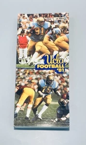 Programma Guida Media UCLA Bruins NCAA Football 1981 Sport Collezionismo - Foto 1 di 4