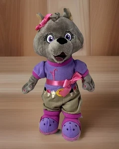VIOLET Wolf Plush Great Wolf Lodge Scoops Ice Cream Outfit Stuffed Animal Toy - Picture 1 of 10