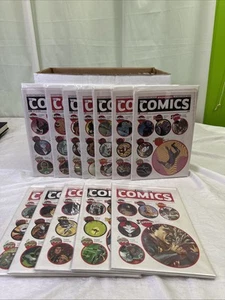 Wednesday Comics 1-12 DC Comics 2009 Complete Set Superman Batman Supergirl - Picture 1 of 7