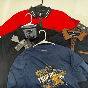 Herren Hemden Paket L - True Religion, Benjamin Black, Stone Falcon, XRAY Jeans - Bild 1 von 22