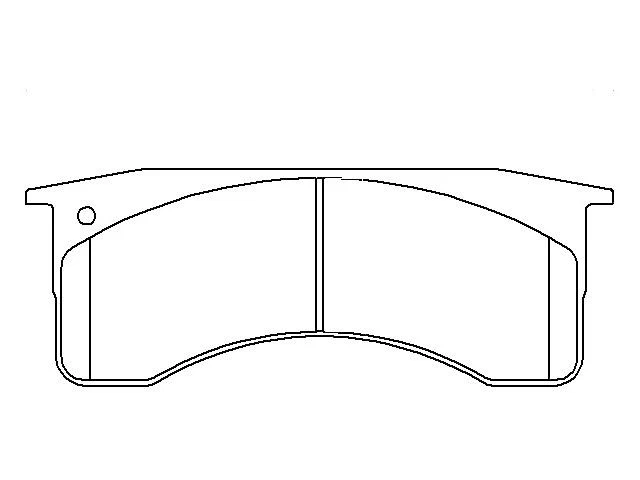 Juego de pastillas de freno para GMC C7500 2003-2009 Topkick 2004 2005 2006 2007 2008 RM629NK Foto 1 de 1