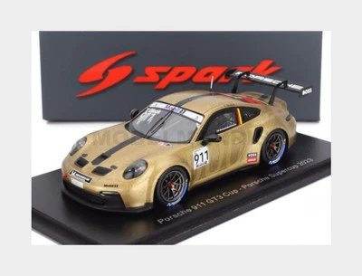 SPARK-MODEL S8496 PORSCHE - 911 992 GT3 CUP TEAM PORSCHE MOTORSPORT N 911 PORSCH - Immagine 1 di 2