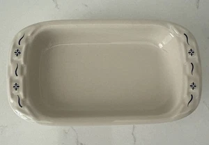 Gebrauchte Longaberger Collector's Club Miniatur Keramik Backform - Bild 1 von 6