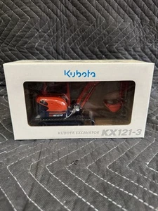 Kubota KX121-3 Miniature Excavator KX-3 Series 1/24 Diecast Model - Picture 1 of 12