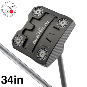 Kasco 9/9 DELTA-FACE Turtle Gray Mallet Putter 34in Original Graphite Shaft New - Picture 1 of 22