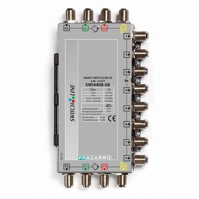 Fracarro SWI4408-08 Multiswitch in cascata a 4 in e 8 out - 8dB NUOVO - Immagine 1 di 4