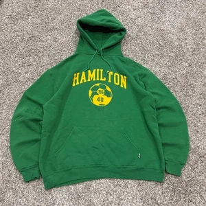 Vintage 80s Russell Athletic Sweatshirt Milwaukee Hamilton Soccer Hoodie Mens L - Picture 1 of 4