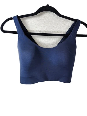 ​Antiguo sujetador deportivo azul marino activo Powersoft Go Dry azul marino 32DD soporte alto palangre Foto 1 de 4