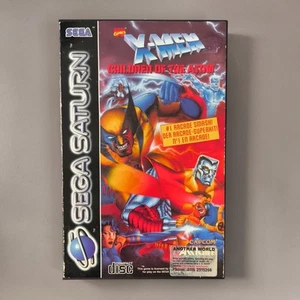 Sega Saturn Pal Game with Box Instructions X-MEN CHILDREN OF THE ATOM - Picture 1 of 6