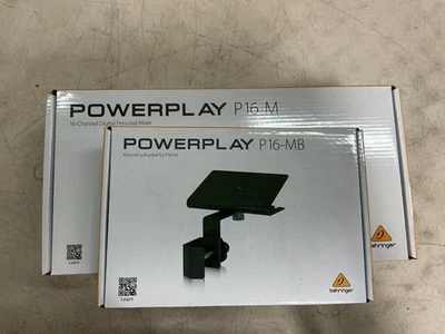 Behringer Behringer Powerplay 16 P16-M and P16-MB bundle